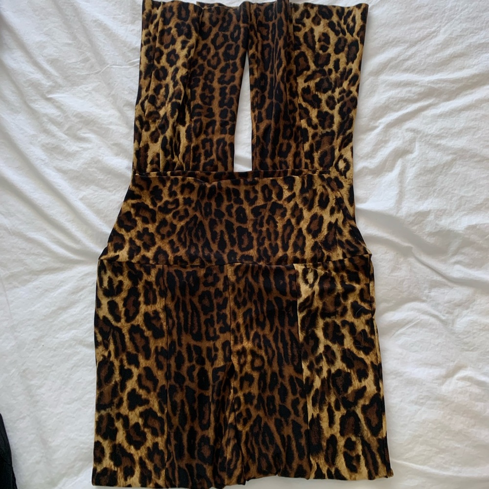Norma Kamali flare leggings